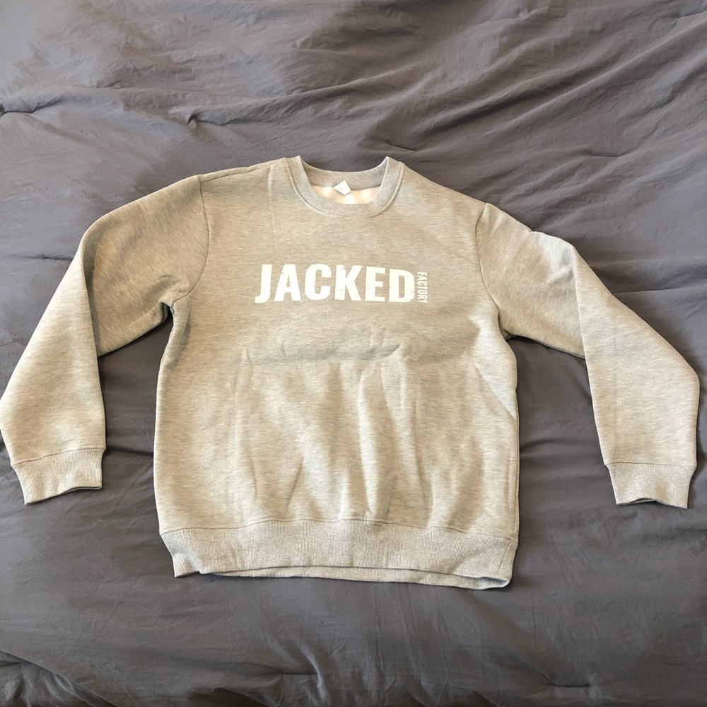 Grey Crewneck Sweater - Size L